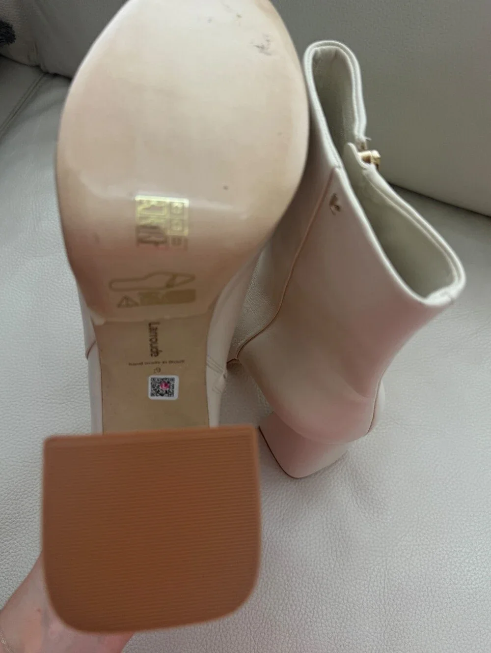 Larroude chunky cream